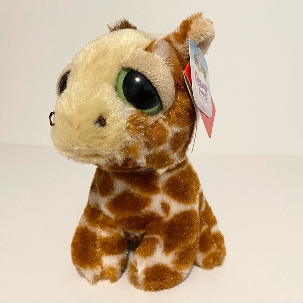 Aurora Giraffe Dreamy Eyes Plush Stuffed Animal Mini 5” Big Eyes Safari Toy
